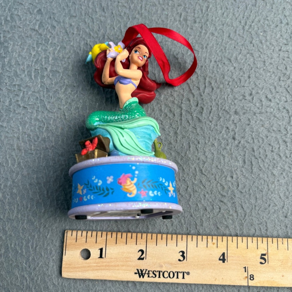 Disney Store Ariel Singing Sketchbook Ornament Little Mermaid Living Magic 2019 - Picture 9 of 10
